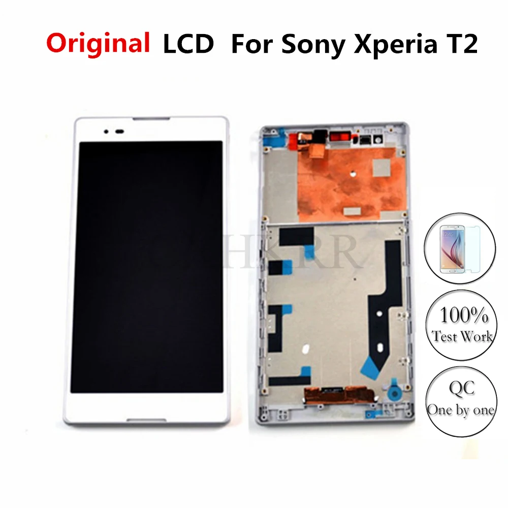 ЖК дисплей XIANHUAN для Sony Xperia T2 Ultra D5322 D5303 D5306 XM50h с сенсорным экраном и дигитайзером в