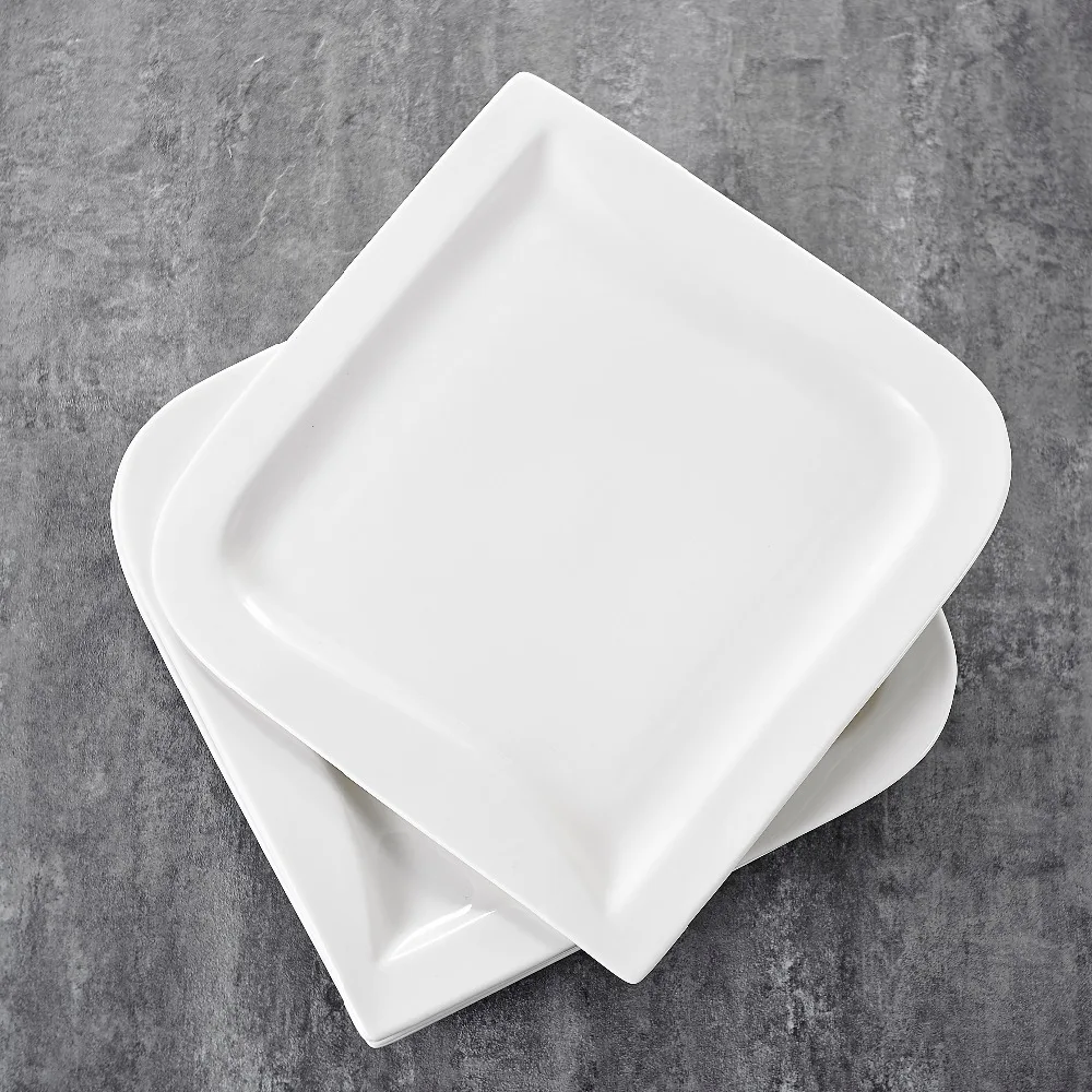 MALACASA серия Joesfa 6 Piece 10 25 &quotцвета слоновой кости белый фарфор фарфоровые
