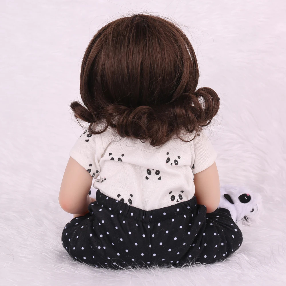 NPKDOLL Reborn Baby, полностью виниловые реалистичные игрушки Bebe для детей, поддельные детские развивающие игрушки для ванны, детские игрушки, игрушки для детей, Boneca, 18 дюймов