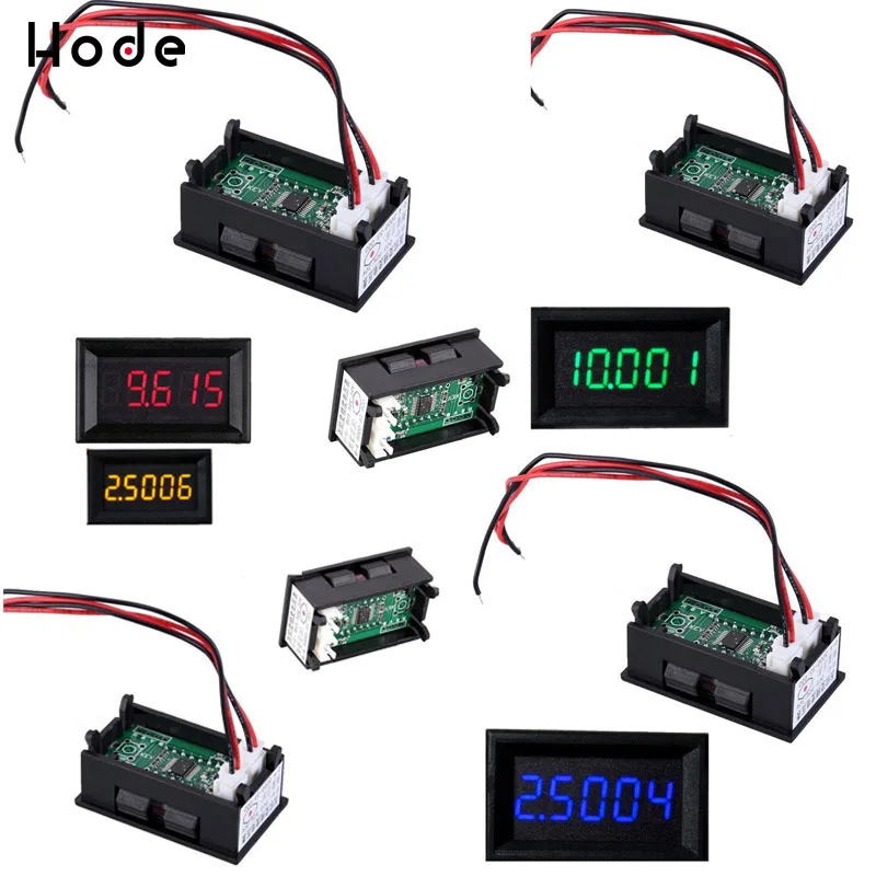 DC 0-4.3000-33.000V Цифровой вольтметр 5-знака после запятой бит высокой точности Напряжение вольтметр тестер pro