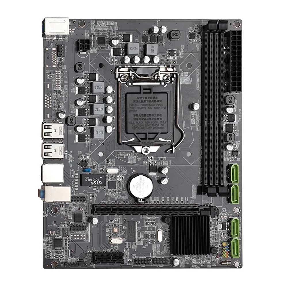 Мини Прочный USB2.0 Замена LGA1156 настольный компьютер твердотельная материнская плата SATA DDR3 аксессуары материнская плата для I3 I5 I7