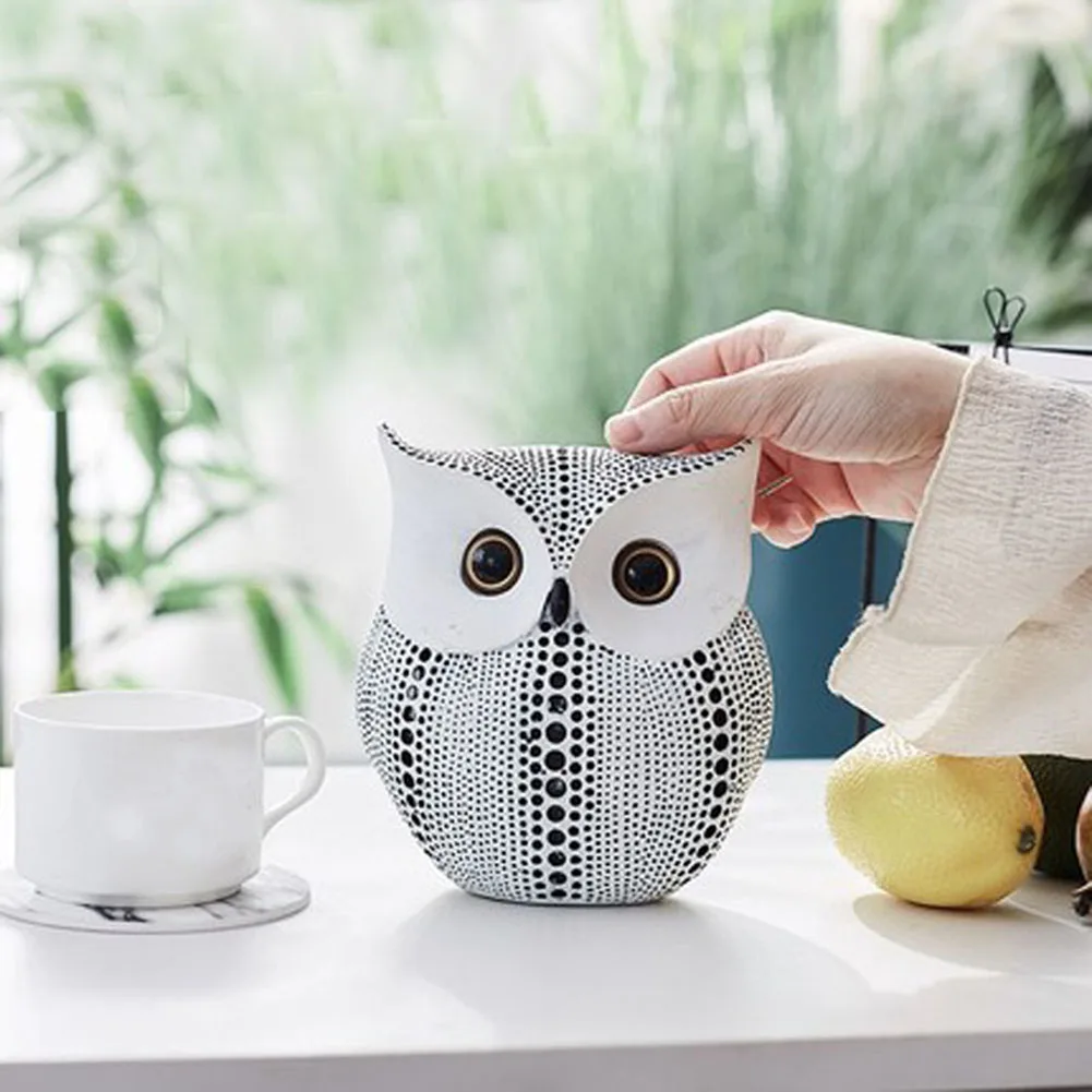 Owl ceramic decoration 5
