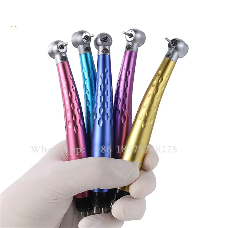 

Dental LED Turbine High Speed Color Handpiece with Light Torque Head