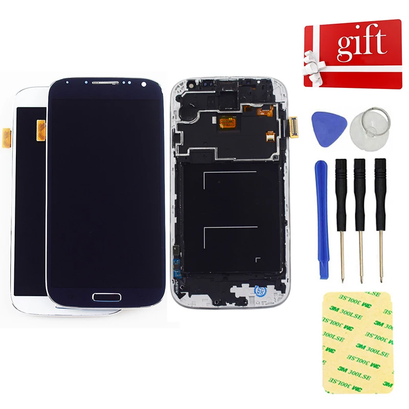 ЖК-дисплей для Samsung Galaxy S4 ЖК-экран GT- i9500 i9505 i337 панель ЖК-дисплея сенсорный экран