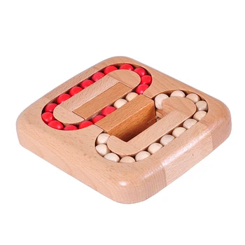 

Wooden IQ Puzzle Brain Teaser Toy Ball Maze Game Sudoku Puzzles Wood Puzzles Toys For Child Adults Intellectual Development