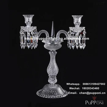 

Baccarat Crystal Candelabra Centerpiece for Wedding Decoration Candlestick Candle Holders
