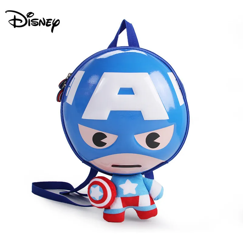 Детский рюкзак Disney 3D маленькая игрушечная кукла модный из материала ЭВА для