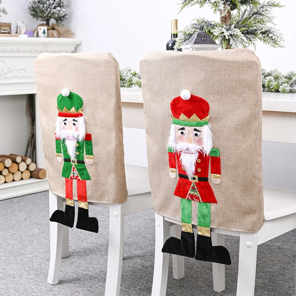 Dining Room Christmas Chair Cover Elastic Slipcovers Chair Covers Washable Stool Case Removable Festival Decor Chair Cover Aliexpress