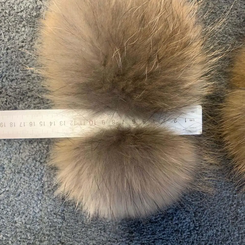 Рисунок 2 - Натуральный мех енота манжеты с