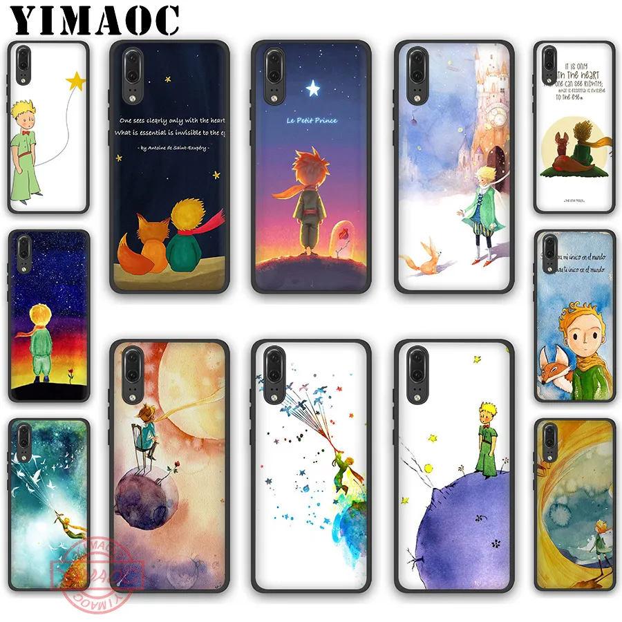 Мягкий силиконовый чехол YIMAOC The Little Prince для Huawei P Smart Z Plus Y6 Y7 Y9 Prime 2018 2019 | Мобильные