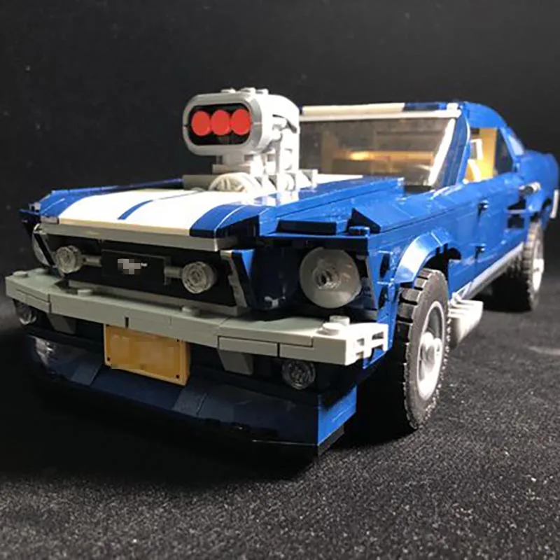 Новинка, Technic car 21047, мастер, Ford Mustang, подходит для technic 10265, город, строительные блоки, кирпичи, сделай сам, игрушки, подарок для рождения