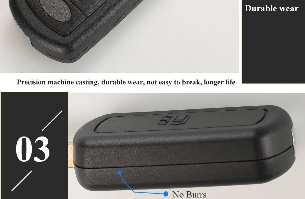 Keyforkess 10pcs Chiave A Distanza di Vibrazione Borsette Caso Fob 3 Pulsante Per LAND ROVER Range Rover Sport LR3 Freelander Evoque discovery Sport - Hd2f8b1de43304bb2971b144eab9e6dbdc