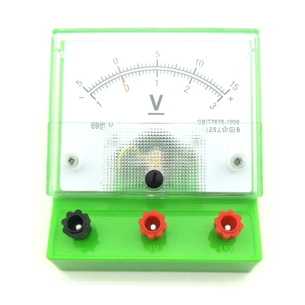 DIY STEM  Ammeter Voltmeter/ Volt Meter Physical Electrical Circuit Experiment Equipment For High School Students