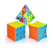 Iq-кубики QiYi DNA/Пирамида 3x3 куб высокое Скорость куб головоломка магический Профессиональный обучающие и развивающие Кубик Рубика детские игрушки