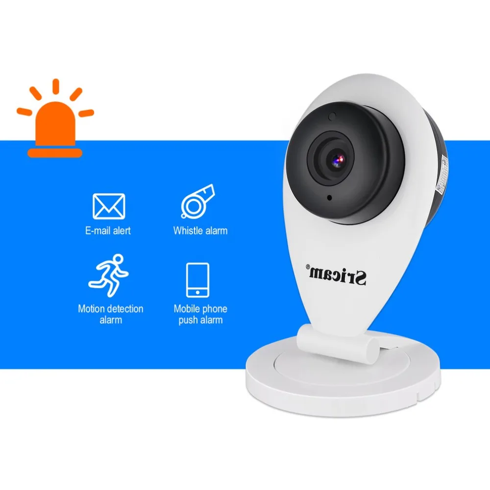 Мини Беспроводная ip-камера USB Wifi 1280*720 дом наружная веб-камера системы безопасности наблюдения 75 ° угол обнаружения движения сигнализация