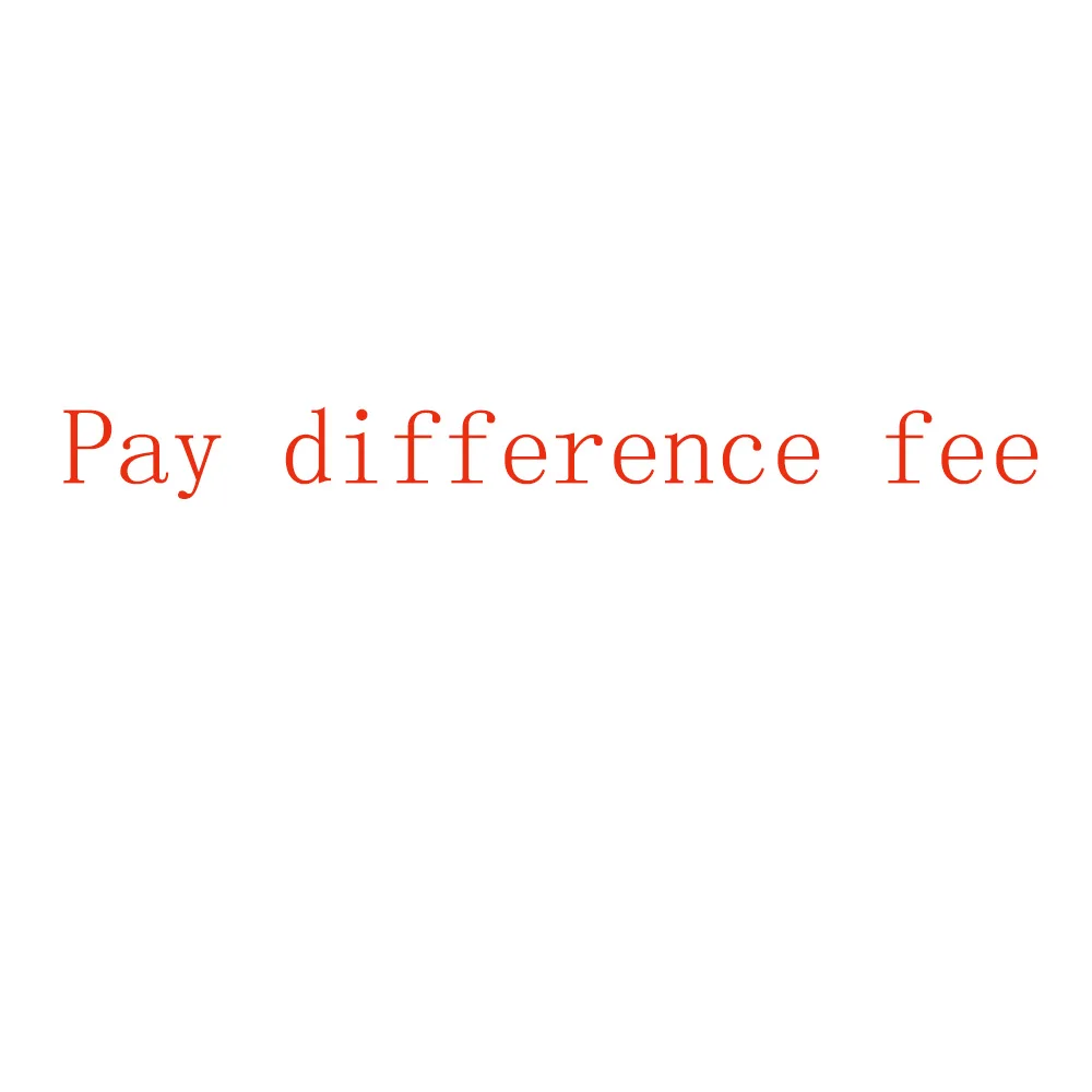 pay difference fee for some accessories