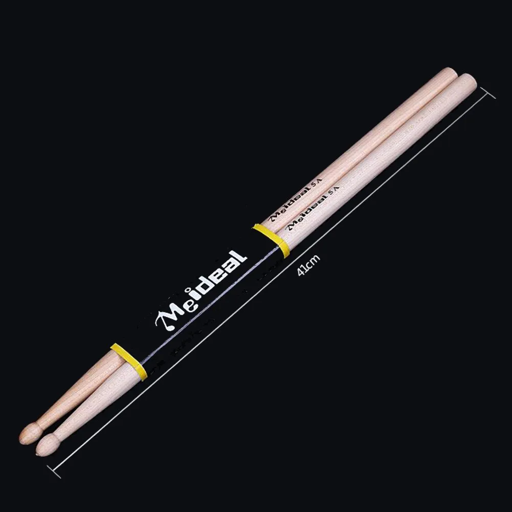 Барабанные палочки 1 пара 5 А древесные Ударные Палочки из клена прозрачные