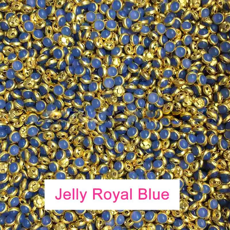 

100Pcs/Lot 4mm Mini Color Pearl Buttons 15 Colors BJD Toy Doll Buttons Copper DIY Clothes Accessories A031