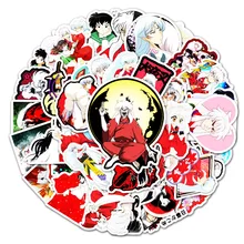 

20/30/50PCS Inuyasha Cartoon Anime Graffiti Stickers Motorcycle Helmet Computer Phone Notebook Toy Deco Sticker Christmas Gift
