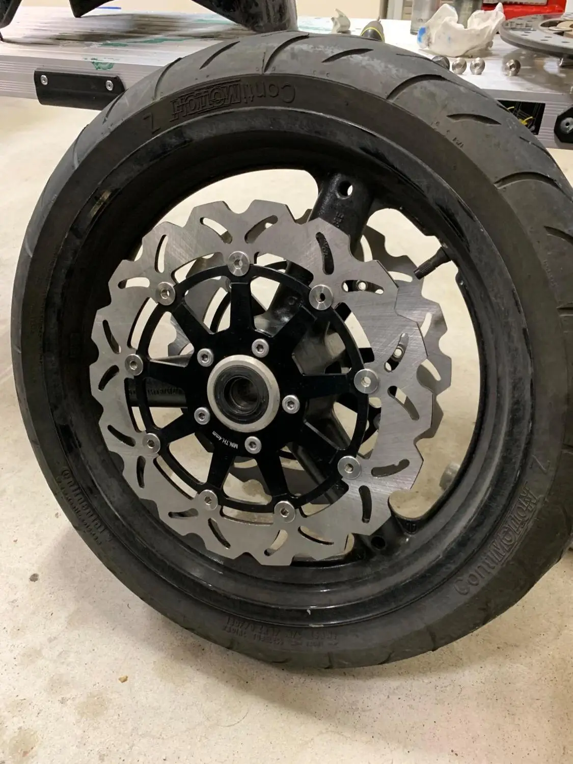 BIKINGBOY передние тормозные диски GSX1300R Hayabusa 99-07 GSX1300RZ 2002-2007 GSX 1400 ввиде горшка 01-08 02 03 04 05 GSX 1300 R RZ