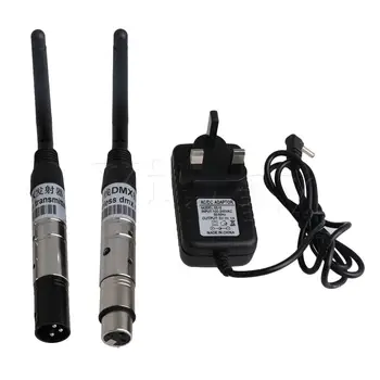 

Yibuy DMX512 Receiver Transmitter Transmitter Built-in Battery Receiver 23DBM