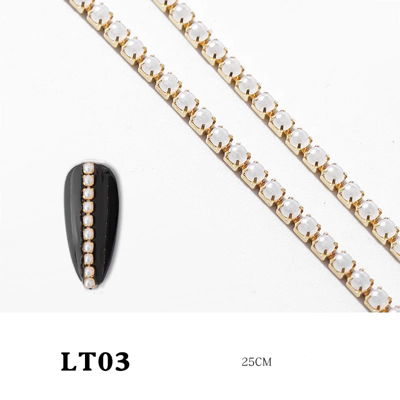 Сплав для дизайна ногтей металлические цепочки Золотые 3D амулеты украшения Шпильки блестки панк змея кости стразы аксессуары для маникюра - Цвет: Q02374