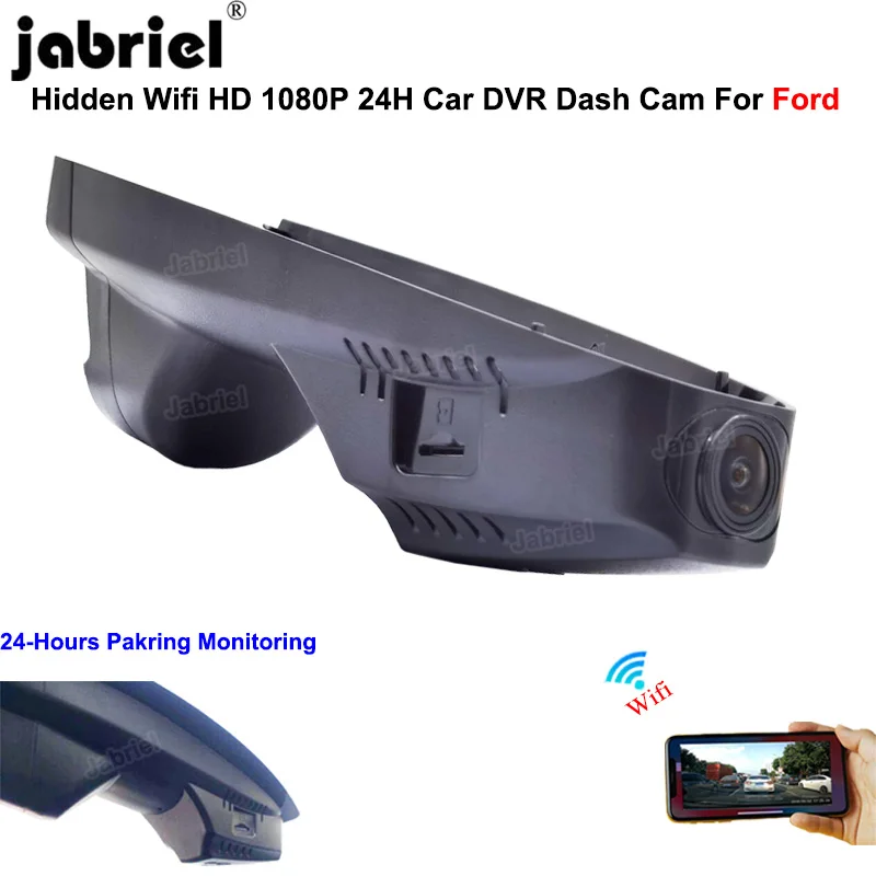 

For Ford Escape mk2 mk3 c520 cx482 For Ford Kuga mk2 mk3 c520 cx482 2012-2021 HD Wifi Dash Cam Car DVR Camera Driving recorder