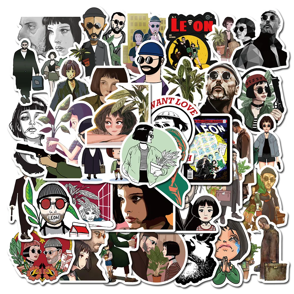 

50PCS/set TV Show Shape of My Heart Stickers for Laptop PC Guitar Decal Skateboard Suitcase Waterproof Sticker Free Shipping