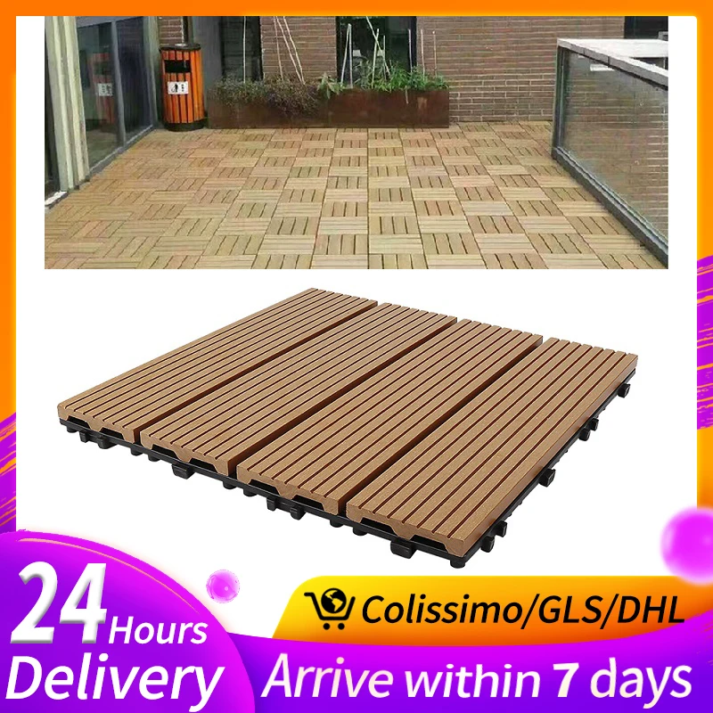 Композитные доски для сада и террасы 30X30 см 11 шт. | Дом сад