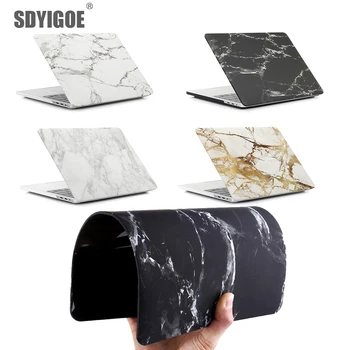 

Marble laptop Cases For MacBook Pro13 case air13.3 with Touch Bar Retina15 13inch A1708 A1932 A2159 A1466 A2179 Hard shell cover
