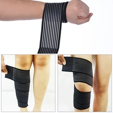 1 шт. эластичный бинт, компрессионный наколенник, поддержка спорта, дышащая обмотка, поддержка лодыжки, фиксаж голени на запястье, безопасность 40~ 180 см