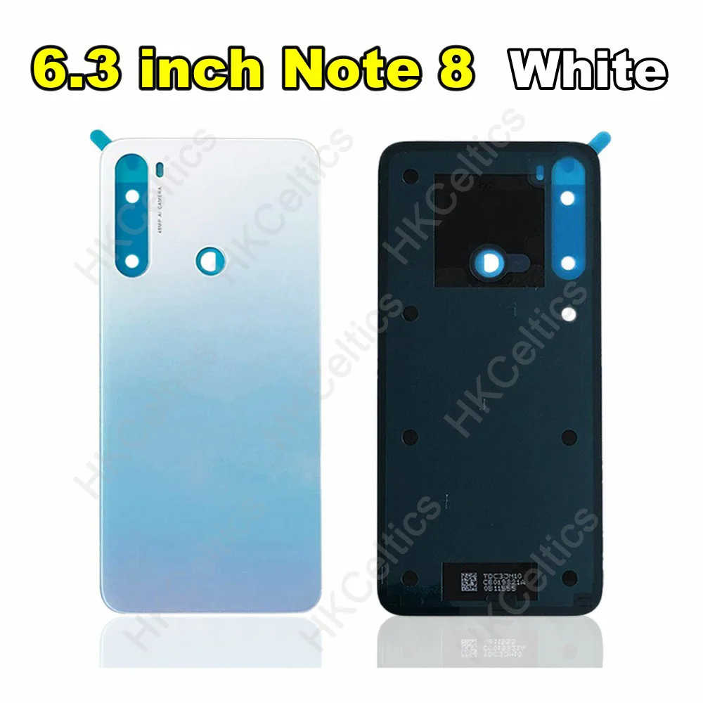 Чехол для батареи для mi Xiaomi mi, стеклянный чехол для Xiao mi Red mi Note8 Pro Note 8 Pro, задняя крышка для батареи с объективом камеры