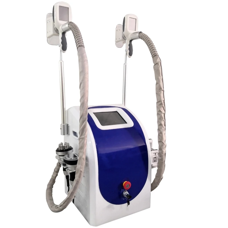 Вакуумный кавитационный РЧ-лазер машина для похудения 2 морозильная камера комната без жира портативная кавитация замороженная терапия