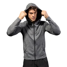 Мужская Толстовка Осень Зима Повседневная Приталенная толстовка толстовки Топ Мужская молния Теплый Открытый спортивный топ 9002