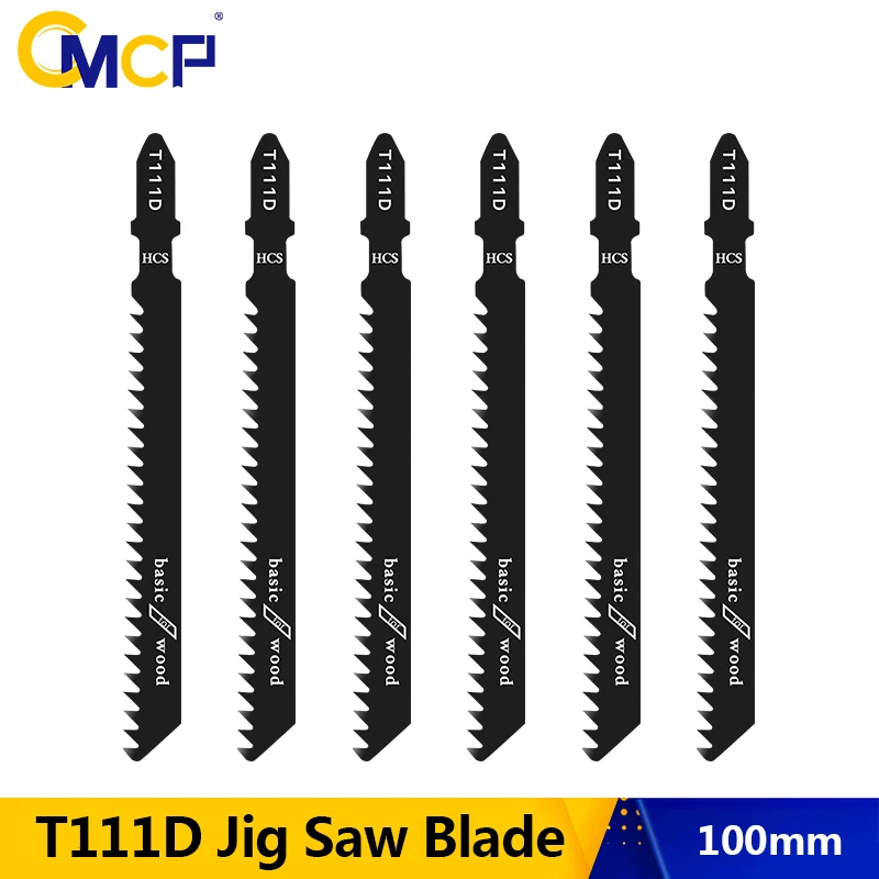 

CMCP Jig Saw Blade Wood Assorted Saw Blade T111D Jigsaw Blade Power Tool Reciprocating Saw Blade Wood Cutting Tool