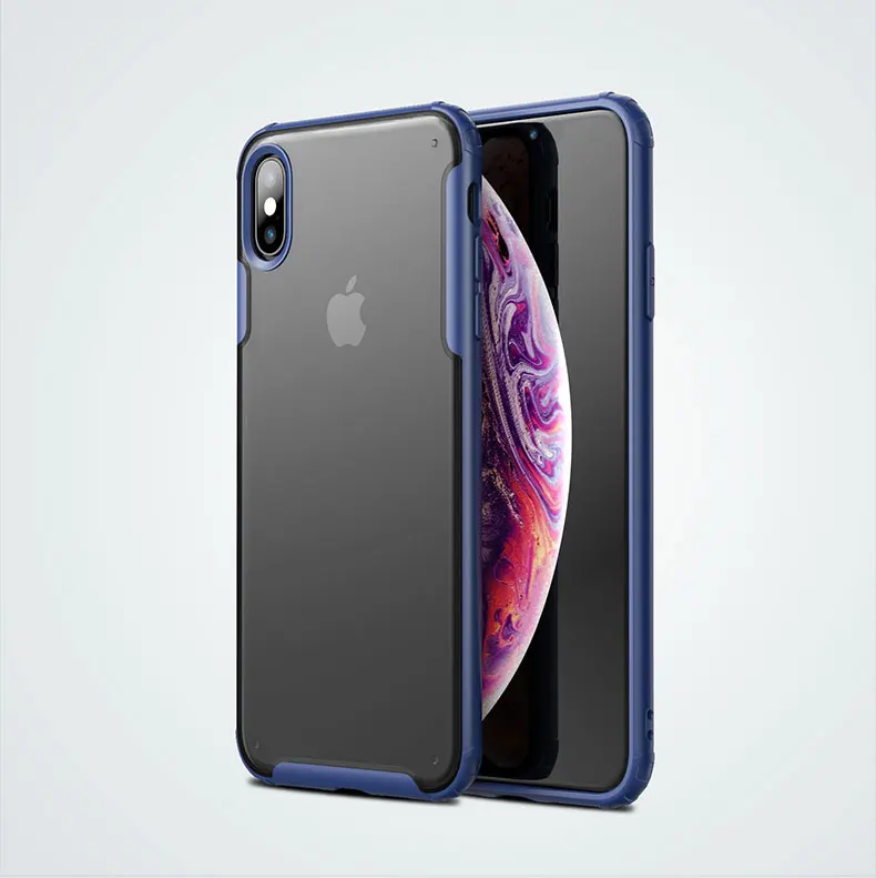 OUDINI для Apple iPhone XS чехол полупрозрачный чехол для iPhone XS цветной светильник Мягкий силикон