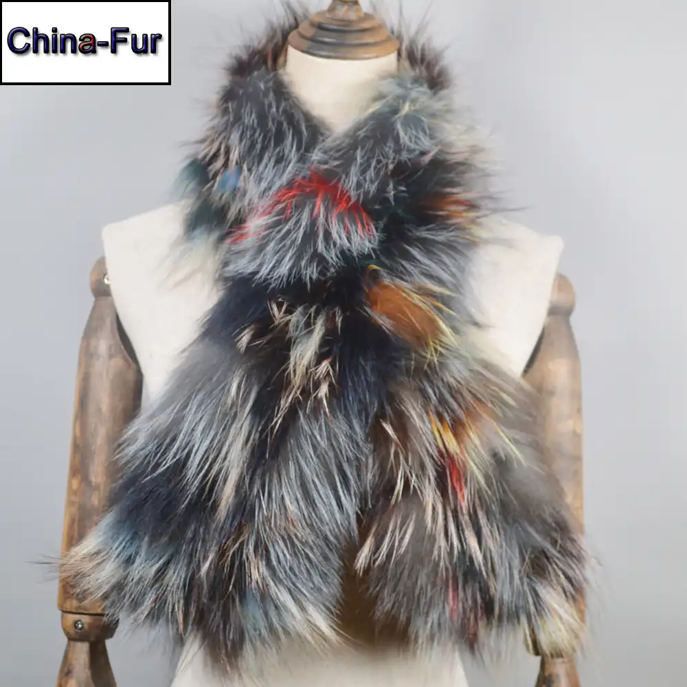 echarpe vrai fourrure