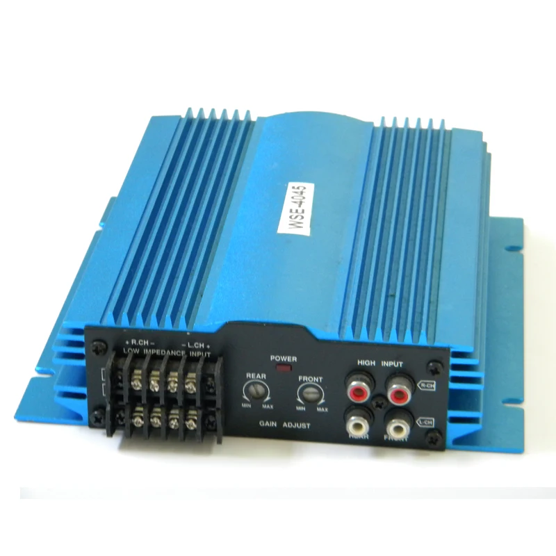 New Arrival 4 Channel 12 V 800 watts Class AB Car Amplifier Blue Audio High Input Voltage Car Boost Amplifiers New Arrival 4 Channel 12 V 800 watts Class AB Car Amplifier Blue Audio High Input Voltage Car Boost Amplifiers
