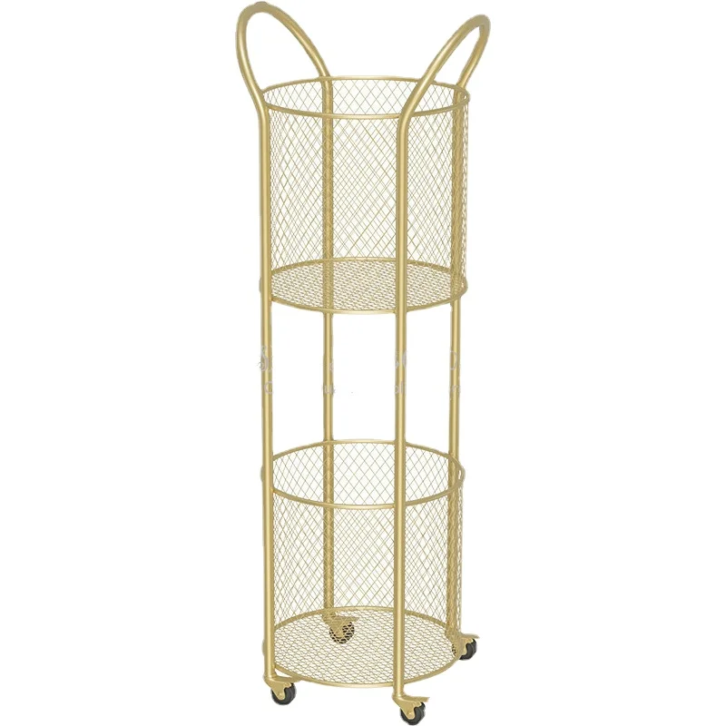 2019 Nordic Pink Multi-function Storage shelf Coffee Table Stroller Flower Stand Living Room Mobile Sofa Side Tables Dining Cart |