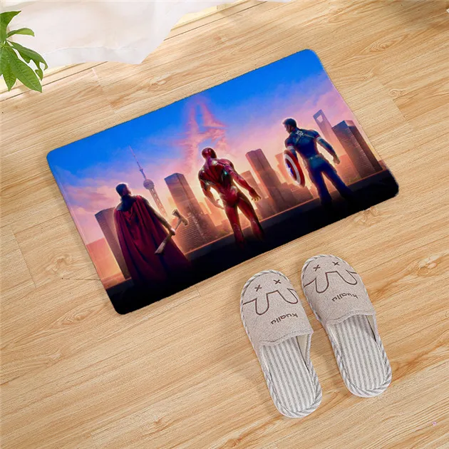 Avengers4 кухонный коврик для ванной комнаты коврик у входной двери нескользящий коврик для пола домашний Впитывающий Коврик коврик мат для ванной - Цвет: 18