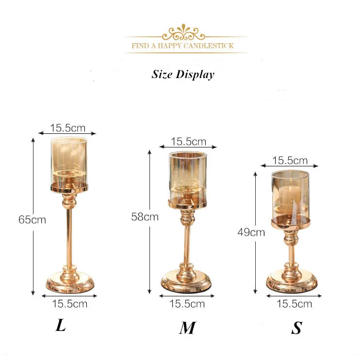 Европейский металлический подсвечник креативное украшение Золотая свеча держатели Свадебный Стол Центральная подставка для чайной свечи для украшения дома