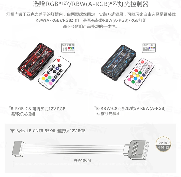Bykski GPU воды блок для Leadtek RTX5000 RTX8000 полное покрытие Графика карты кулер для воды
