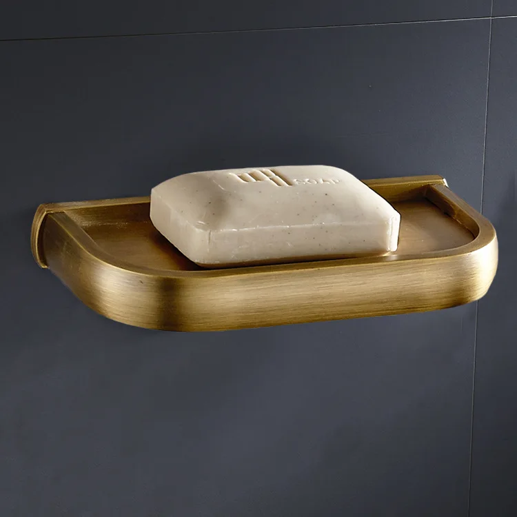 

Black And White with Pattern Retro Antique Color Toilet Bathroom Soap Dish Soap Box Ark Soap Dish American-Style zao jia Copper