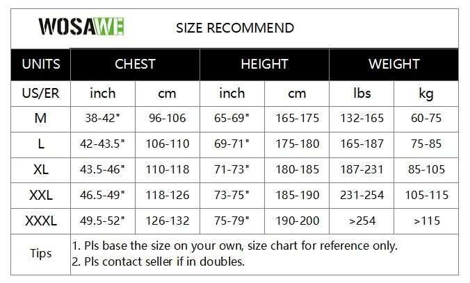 Cycling Jacket Reflective Jacket Cycling Clothes WOSAWE Cycling Jacket Reflective Windbreaker Night Glowing Waterproof Rainproof MTB Bicycle Bike Jacket