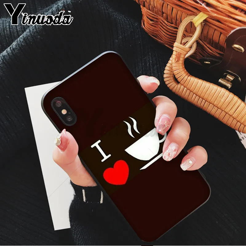A4 Yinuoda Coffee Wine Cup Novelty Fundas Phone Case Cover for Apple iPhone 8 7 6 6S Plus X XS MAX 5 5S SE XR 11 11pro - Цвет: A4