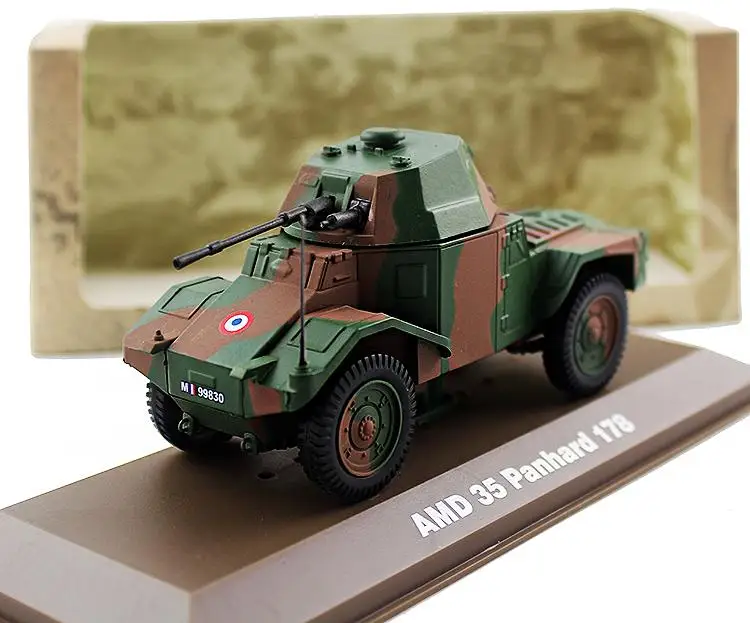 AMD 35 Panhard 178 1/43 литье под давлением модель танк Атлас