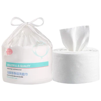 

Washcloths Bath Portable Soft Facial Cleansing Disposable Face Towel Skin Care Baby Roll Paper Makeup Wipes Home Travel Dry Wet