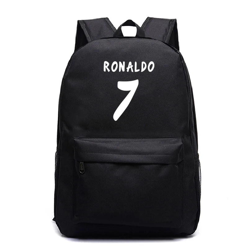 Красивый рюкзак Криштиану Роналду CR7 для школьников школьные сумки детей