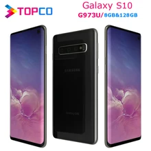 Samsung Galaxy S10 G973U разблокированный Android Мобильный Восьмиядерный Snapdragon 855 8 ГБ ОЗУ 128 Гб ПЗУ 6," четыре камеры NFC