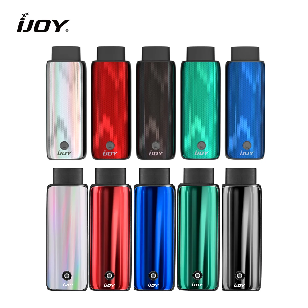 Ijoy-Kit de cigarrillo electrónico Neptune, 12W, 1,8 ml, 650mah, batería integrada, bobina de algodón de 1,0 ohm, kit de sable Ovns